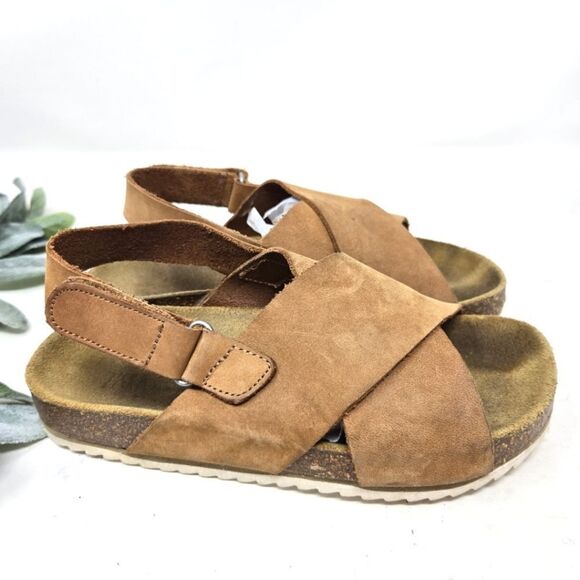 ZARA Kids Birkenstock Style Sandals Size 32 - Picture 1 of 7